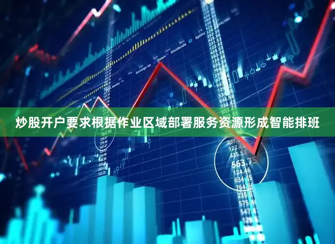 炒股开户要求根据作业区域部署服务资源形成智能排班