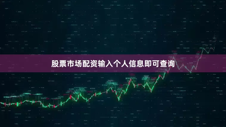 股票市场配资输入个人信息即可查询